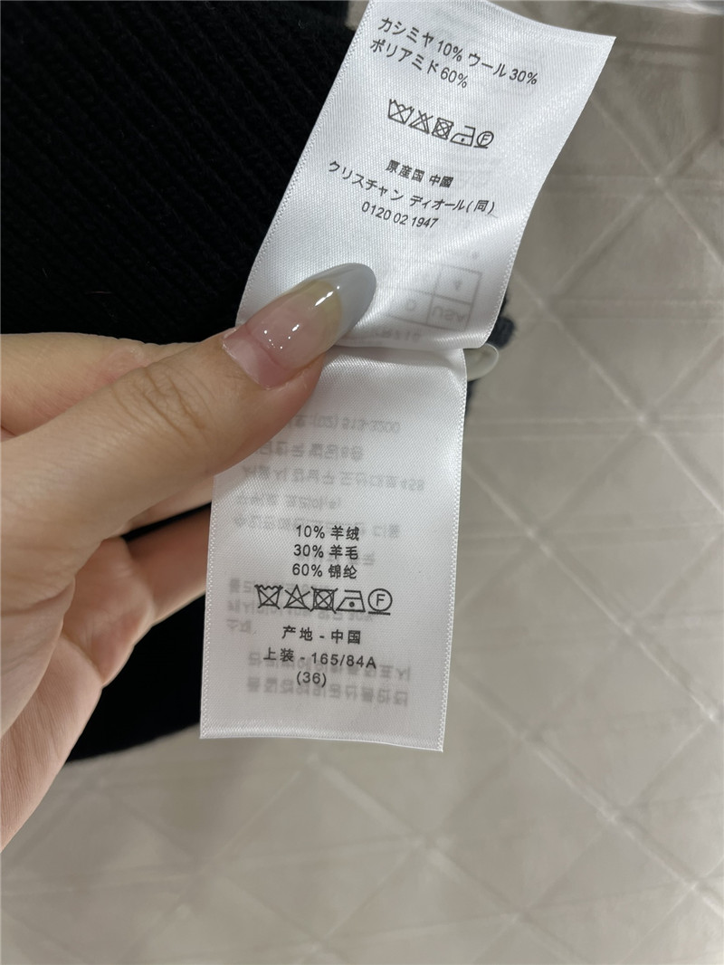 D10r D10ralps sleeveless wool top black