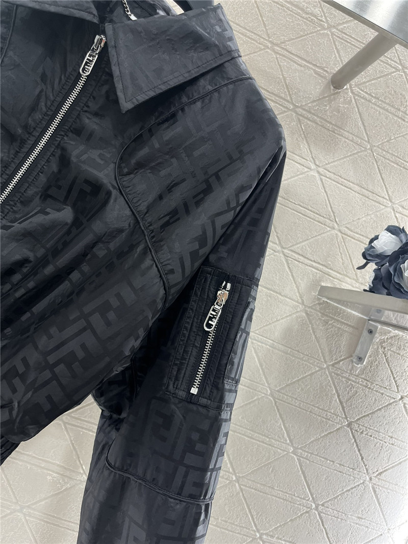 Fendi lapel jacket cheap replica designer clothes