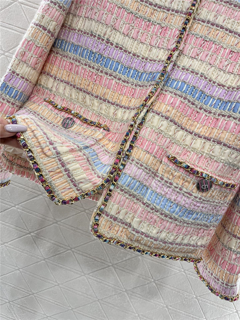 Ch**el woven wool coat cheap replica designer clothes