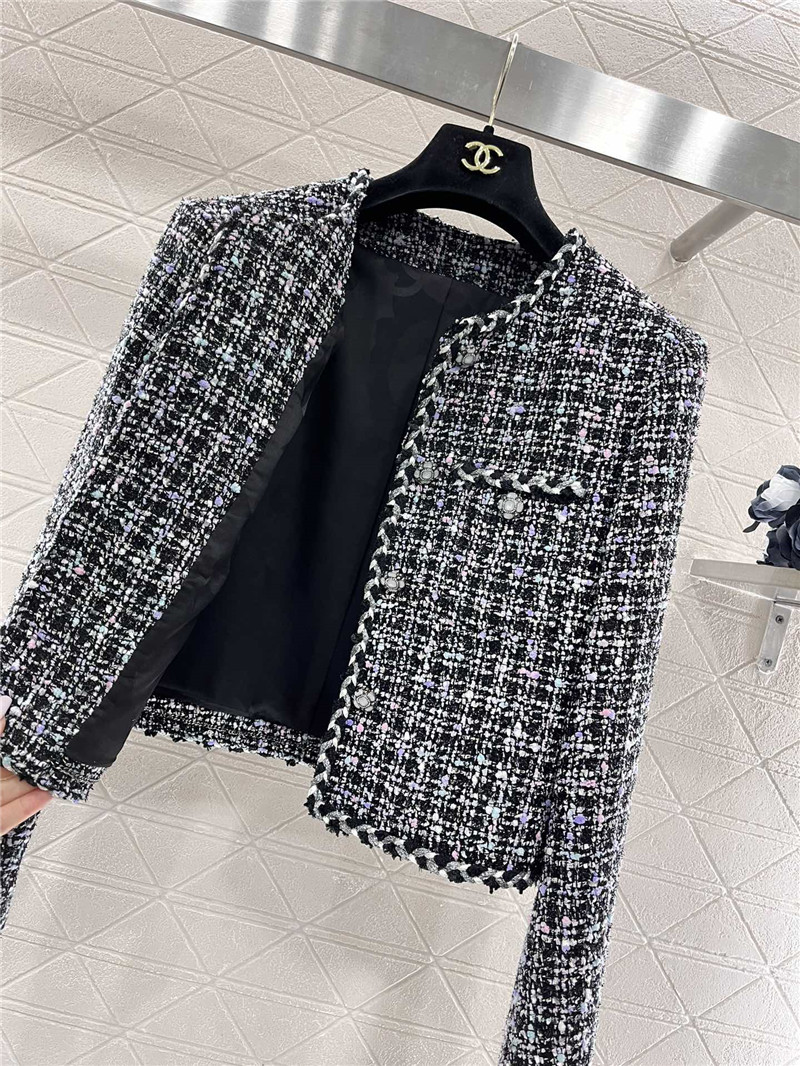 Ch**el woven short coat replica clothing sites