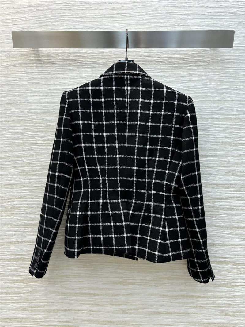 D10r checkered suit jacket replica clothing sites