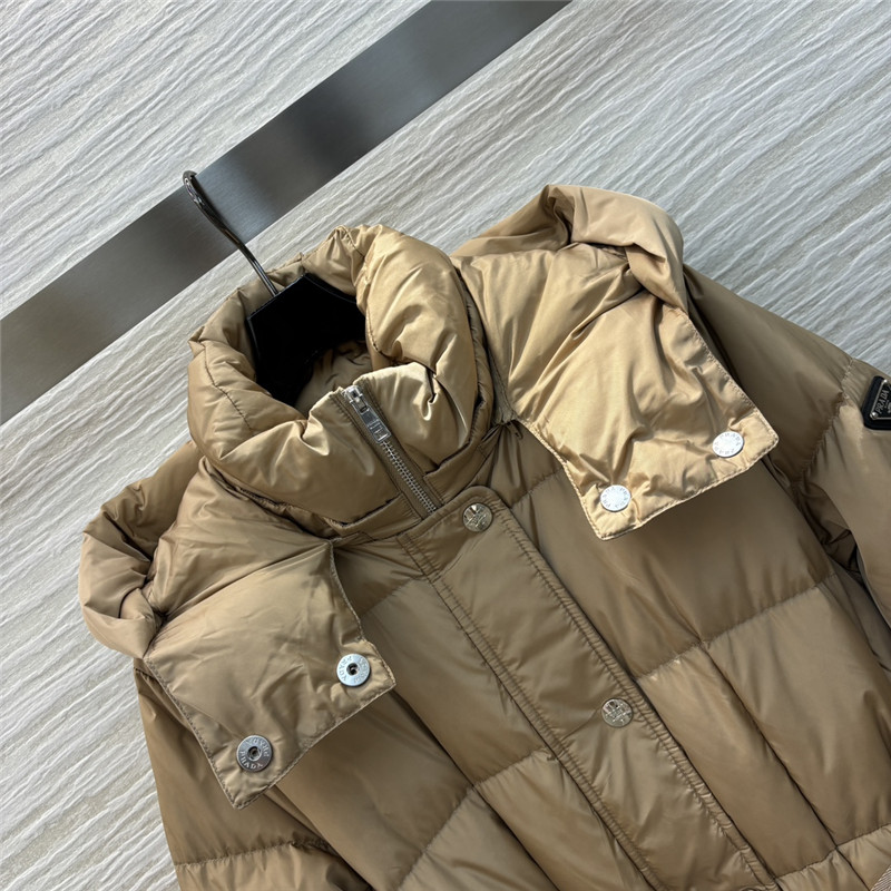 prada hooded down jacket replica d&g clothing