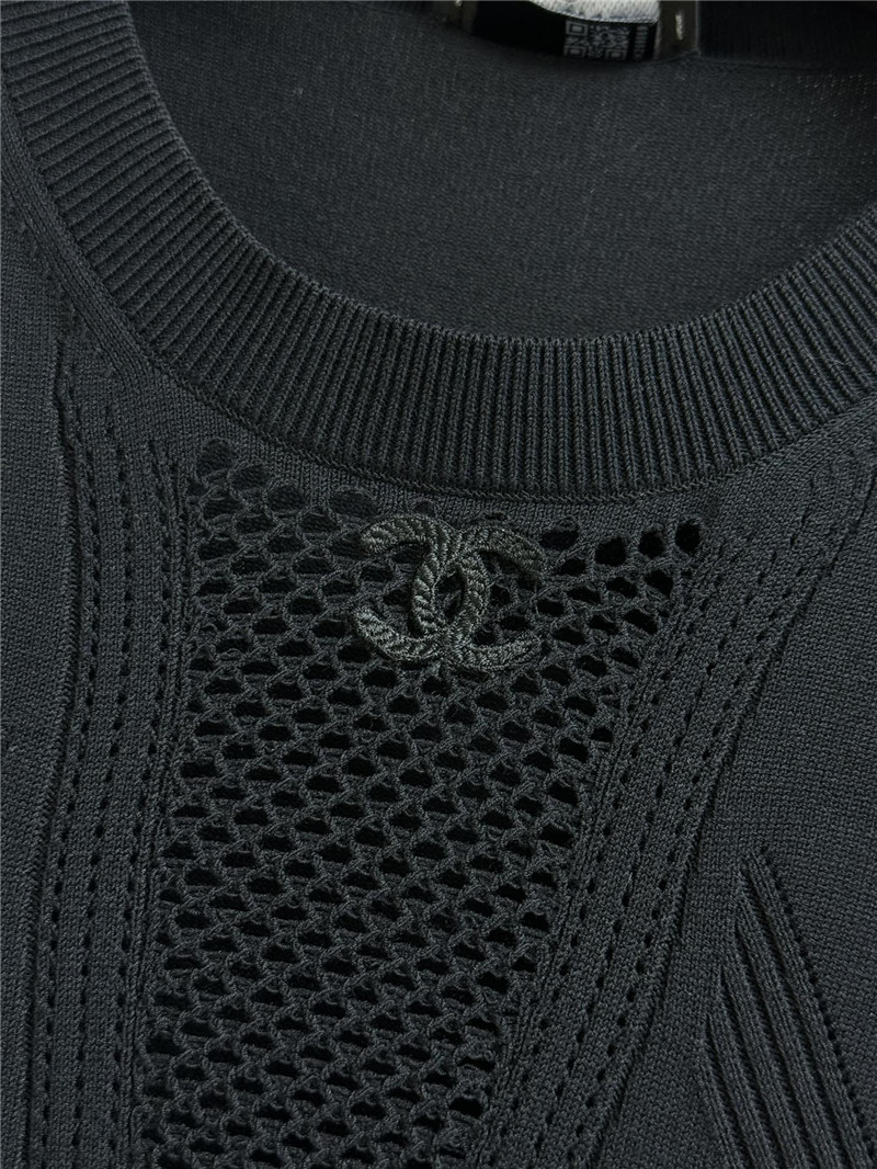 Ch**el double c knitted dress replica d&g clothing