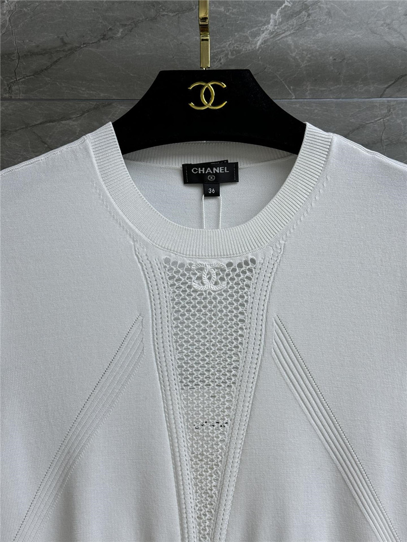 Ch**el double c knitted dress replica d&g clothing