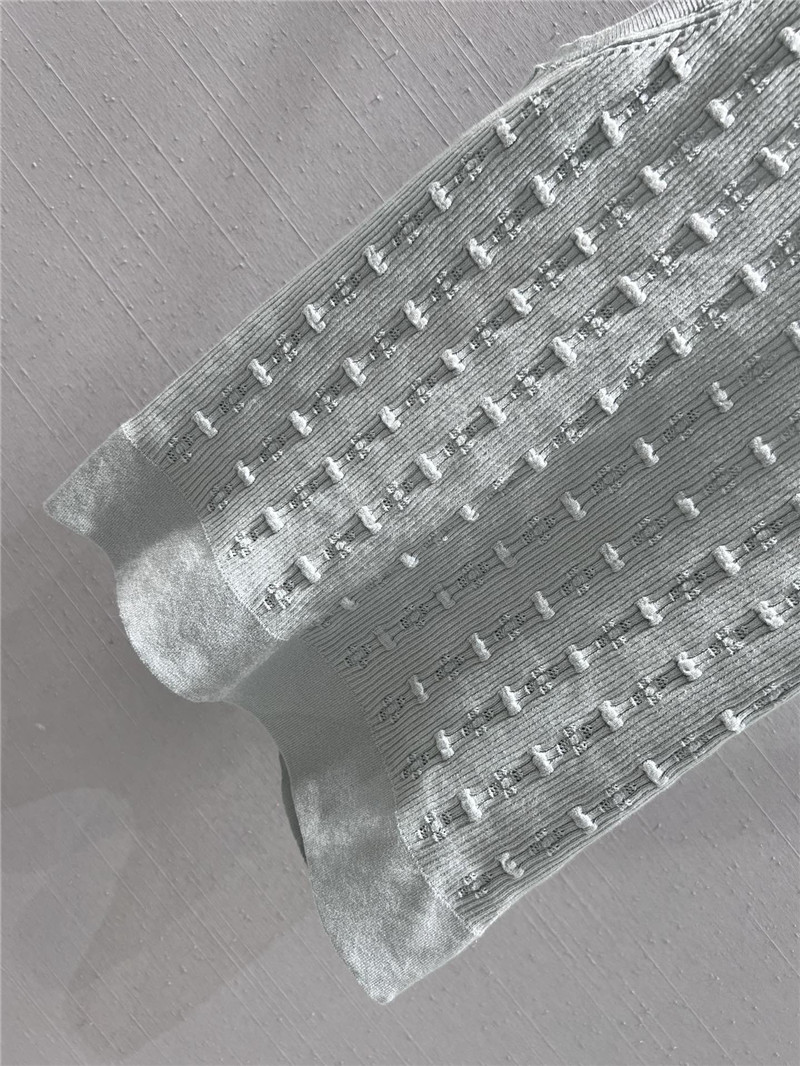 Ch**el crochet knitted vest replica d&g clothing