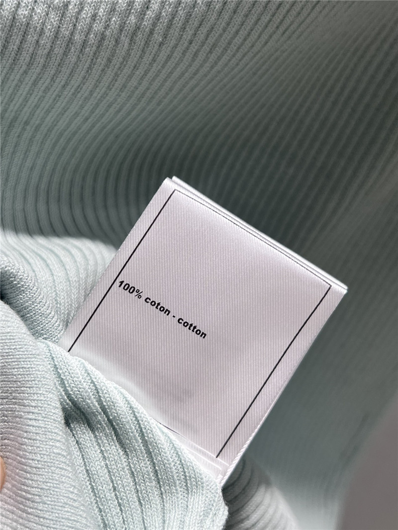 Ch**el crochet knitted vest replica d&g clothing