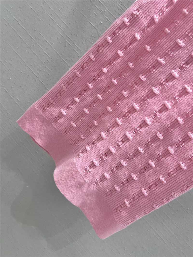 Ch**el crochet knitted vest replica d&g clothing