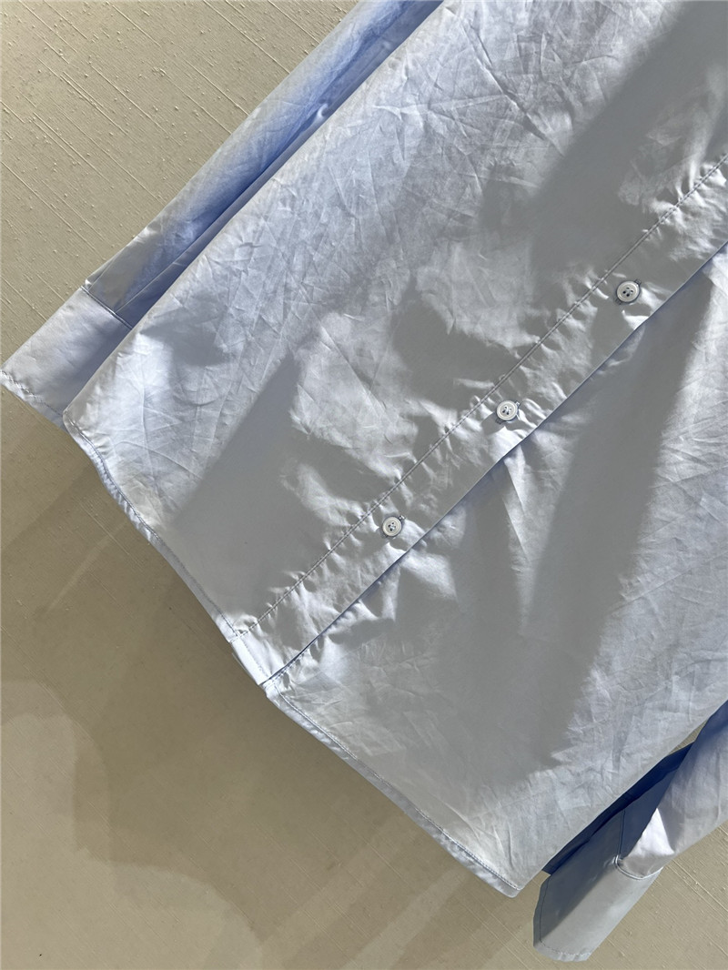 M1um1u patchwork long-sleeved shirt replica clothing sites