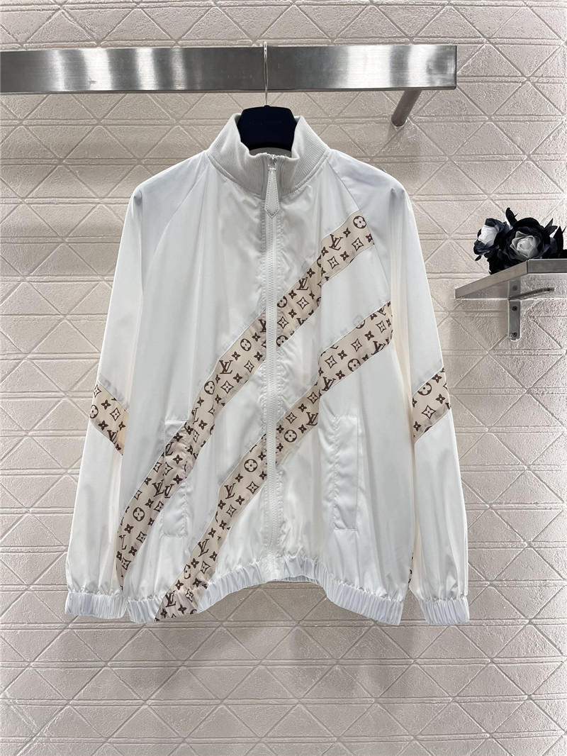 louis vuitton LV jacquard jacket replicas clothes