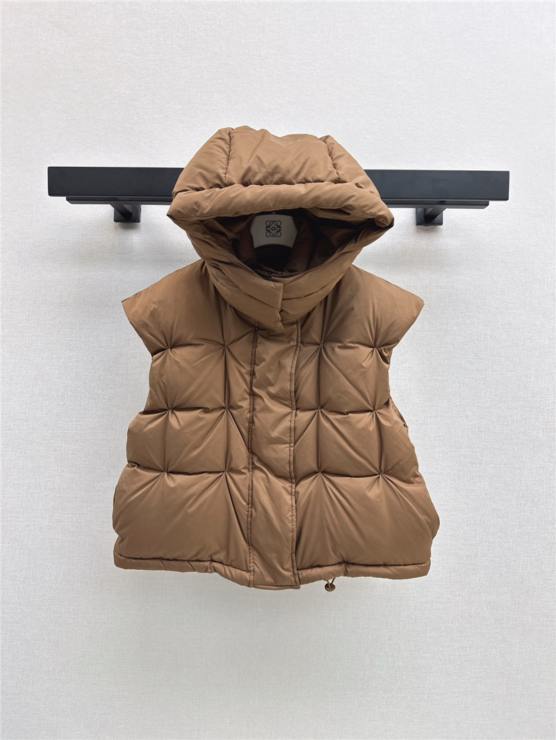 loewe bread down vest replica clothing sites