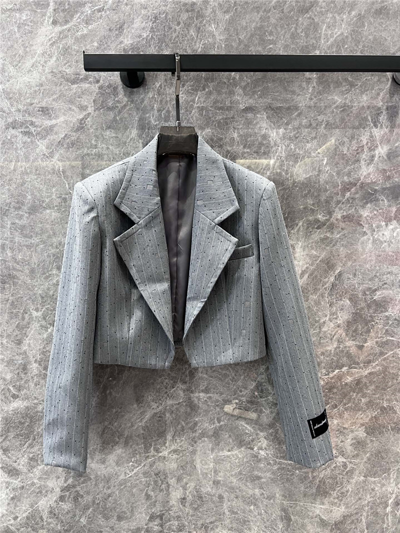 A1exa*der wang short suit jacket + shorts set replica clothes