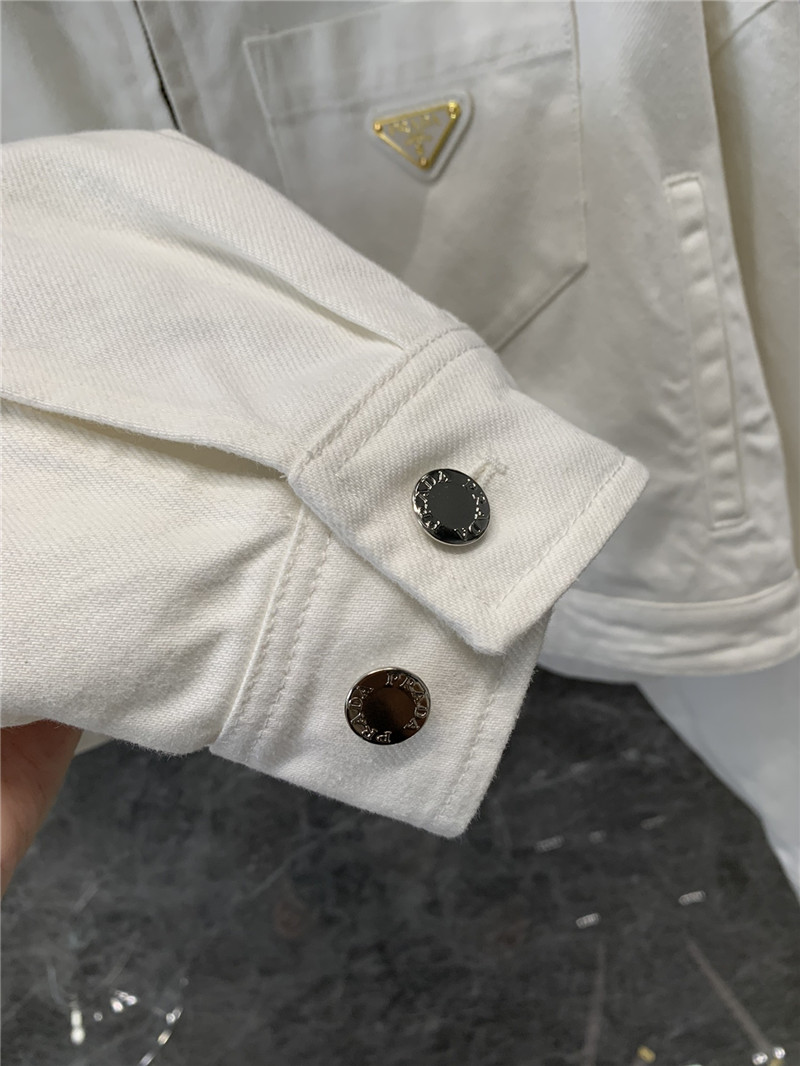 Pra*a evergreen denim jacket replica d&g clothing