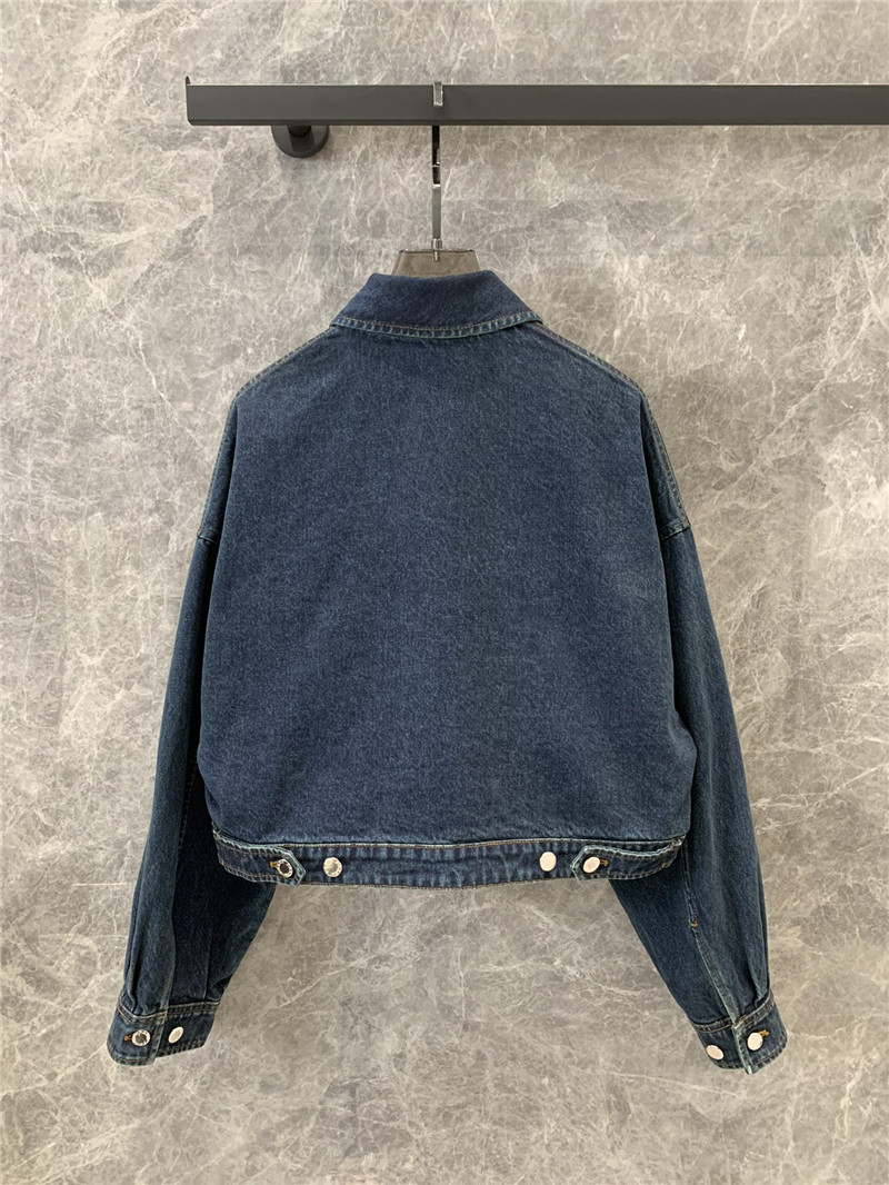 Prada evergreen denim jacket replica d&g clothing