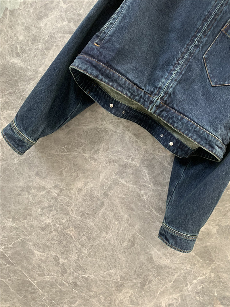 Pra*a evergreen denim jacket replica d&g clothing