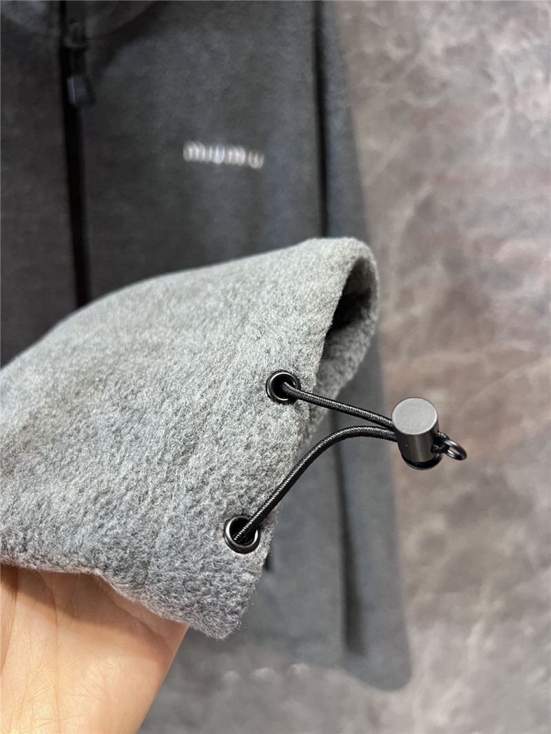 miumiu stand collar jacket replica designer clothes