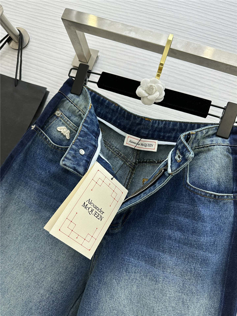 a1exa*der Mcqv*en straight jeans replicas clothes