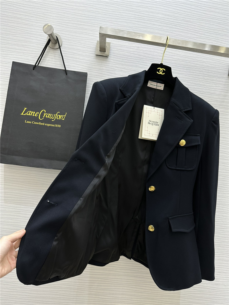 Alexander mcqueen suit jacket replica d&g clothing