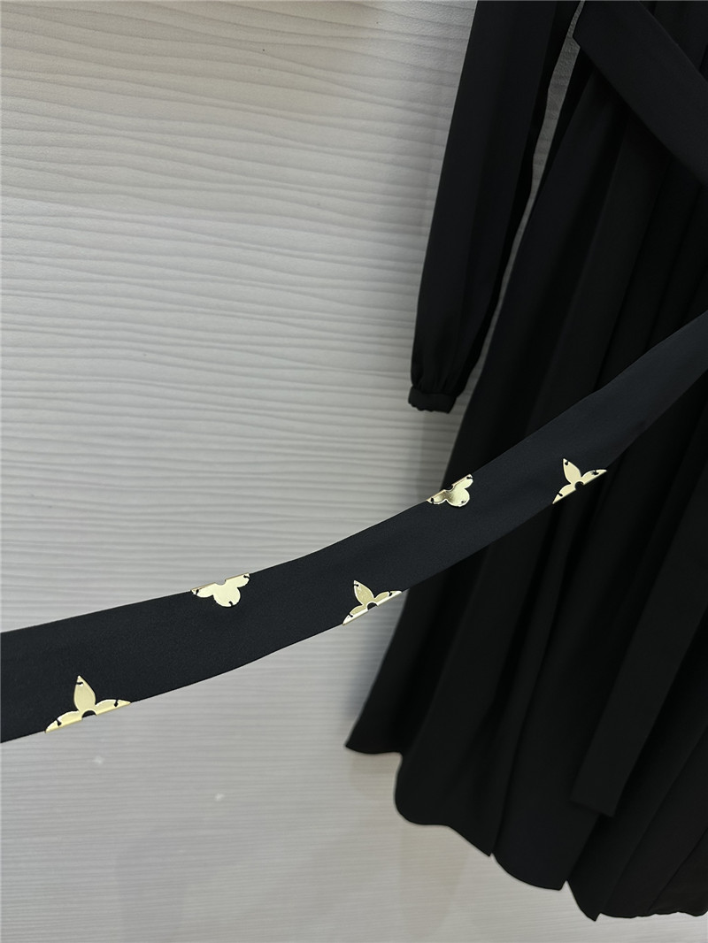 louis vuitton LV long sleeve dress replica designer clothes