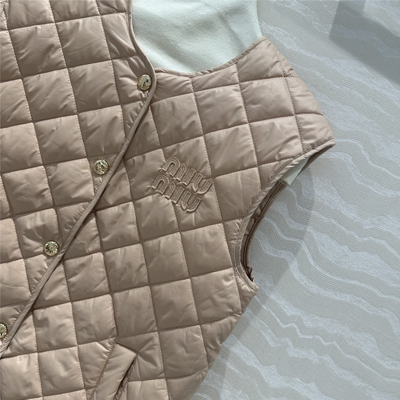 miumiu cotton vest replica designer clothes