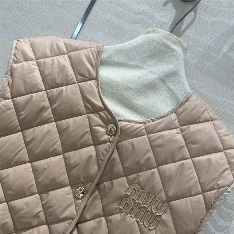 miumiu cotton vest replica designer clothes