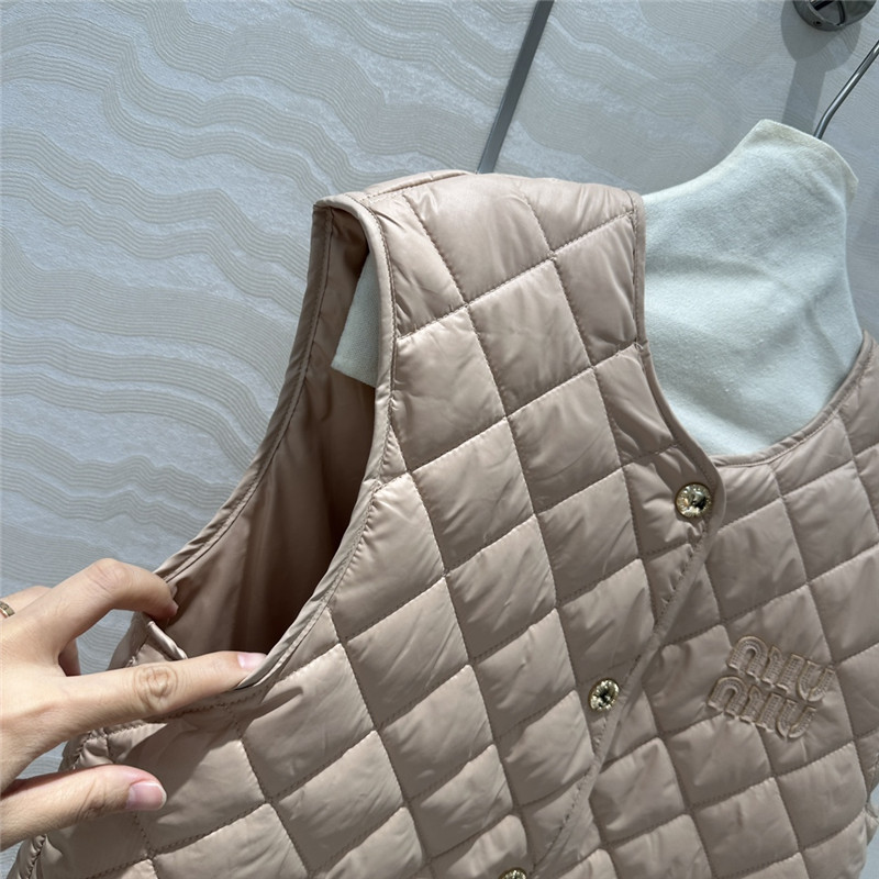 miumiu cotton vest replica designer clothes