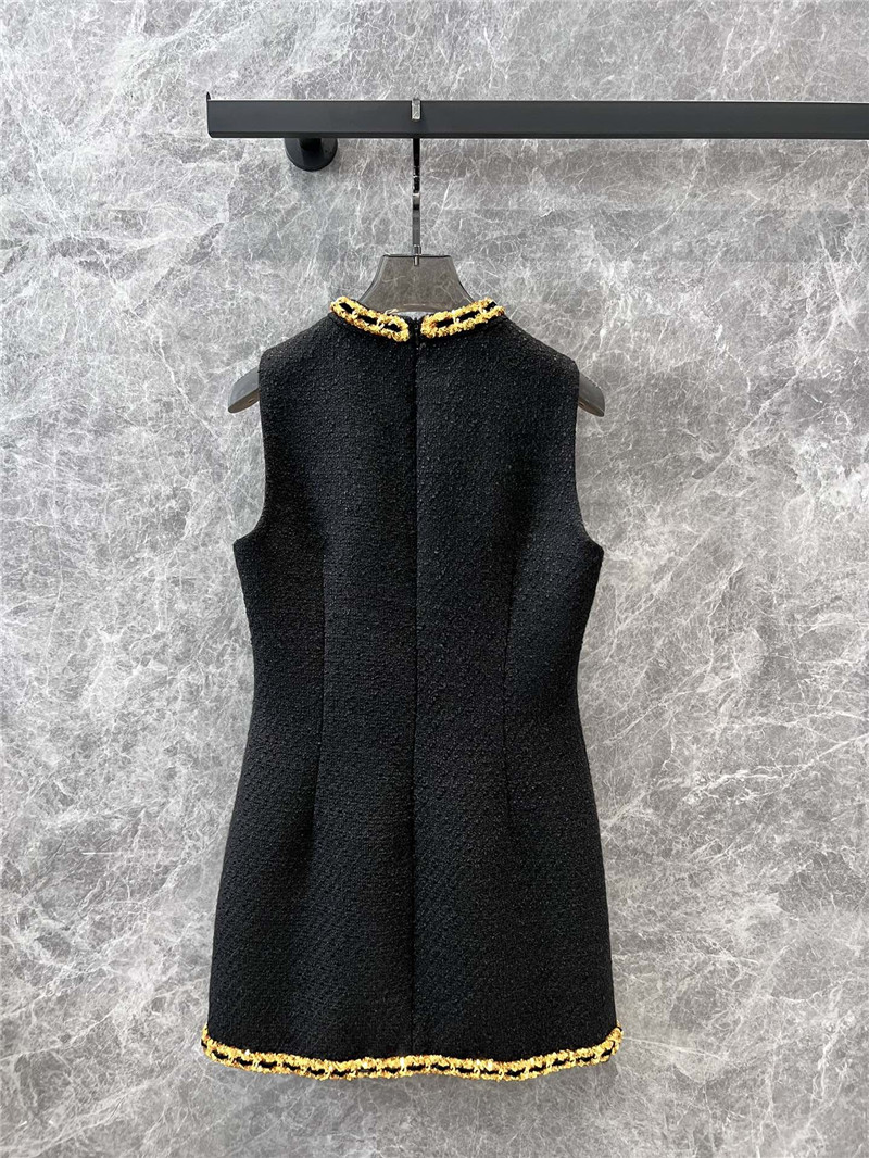 miumiu tweed vest dress replicas clothes