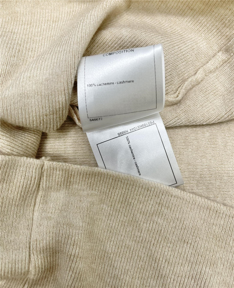 Ch**el flying sleeve knitted short sleeve replica clothes