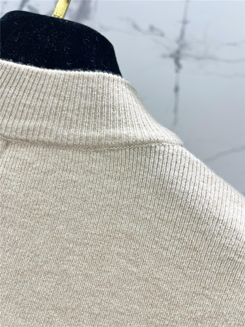 Ch**el flying sleeve knitted short sleeve replica clothes