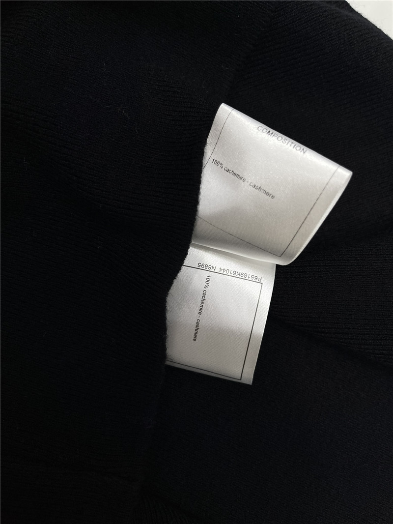 Ch**el flying sleeve knitted short sleeve replica clothes