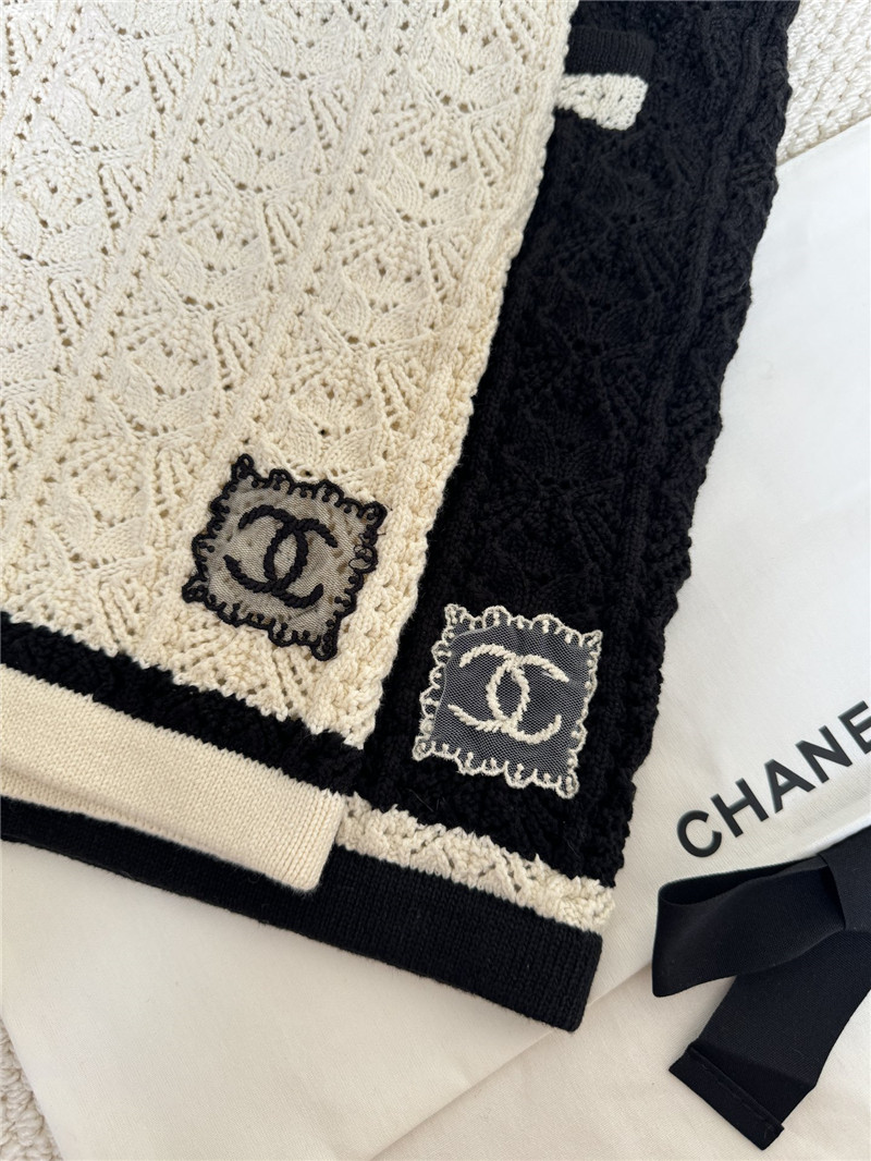 Ch**el hollow knit high waist shorts replicas clothes