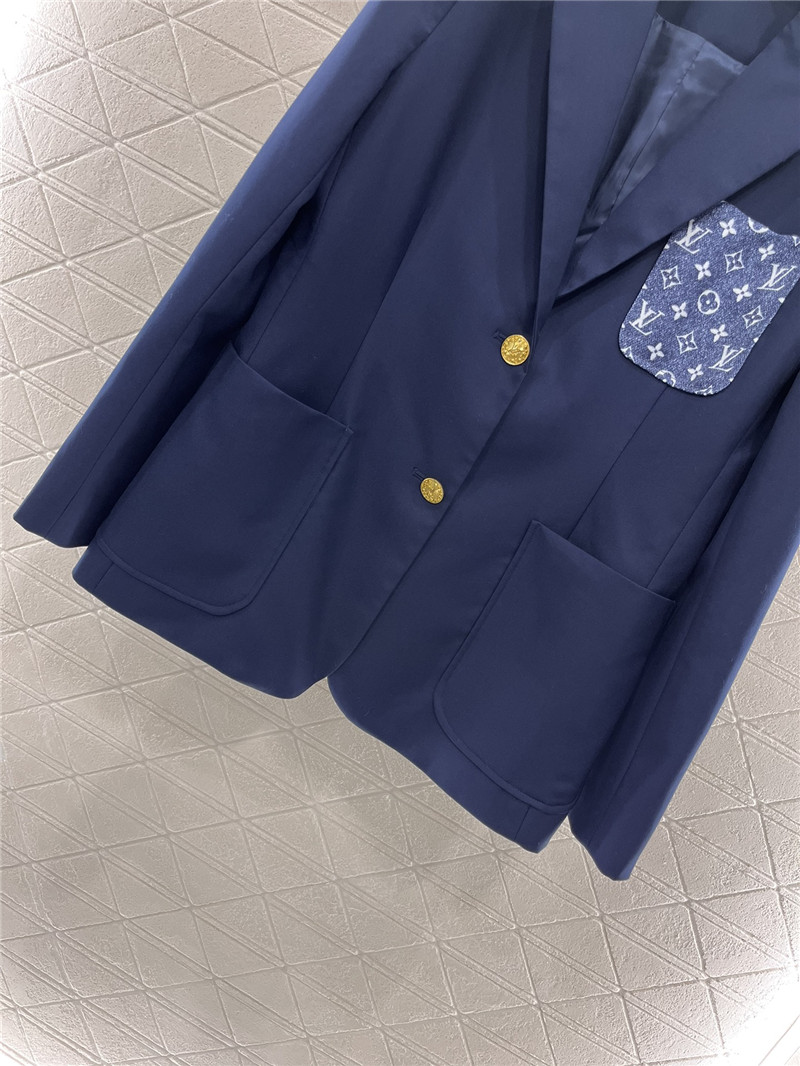 l0vis Vvtt0n lv lapel pocket suit jacket replica clothes