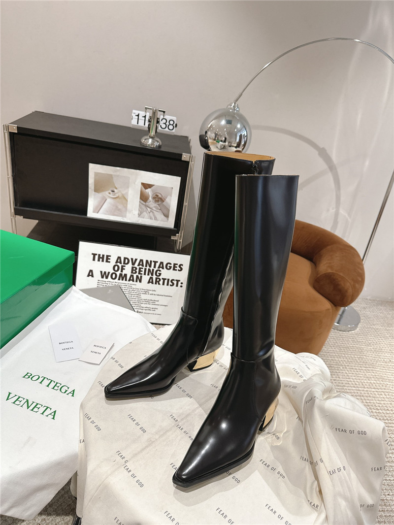 b0tt*ga Ven*ta pointed toe ankle boots replica shoes