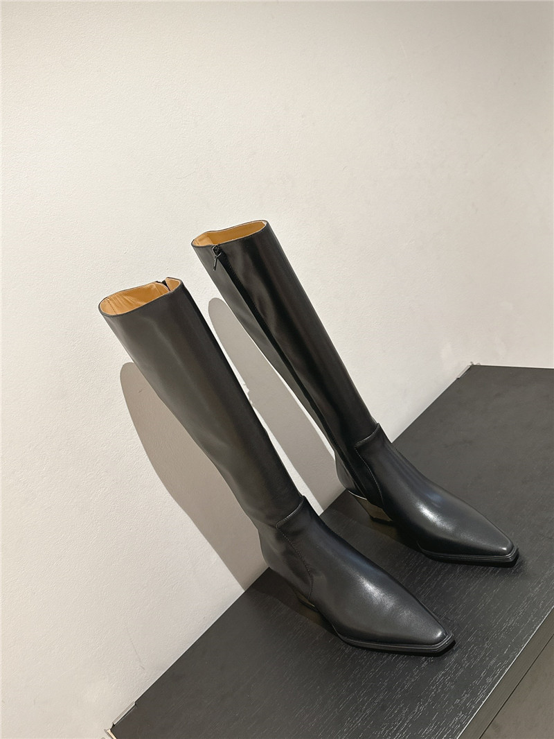 b0tt*ga Ven*ta tex leather knee-high boots