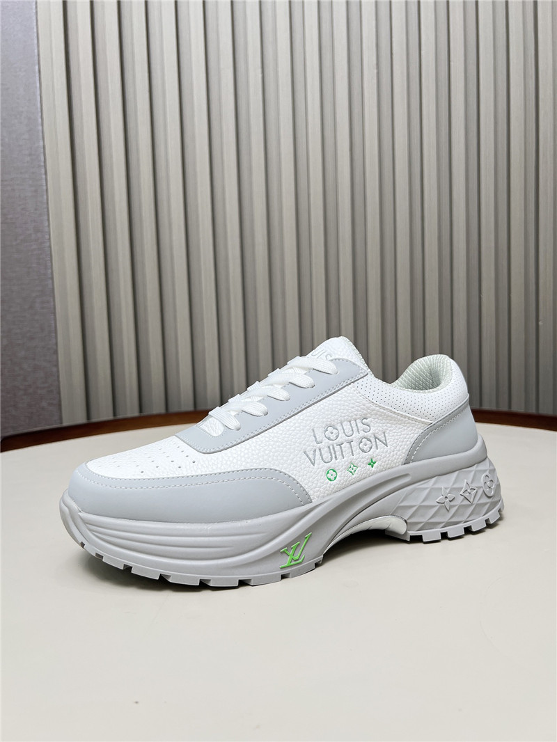 l0vis Vvtt0n lv gray platform sneakers