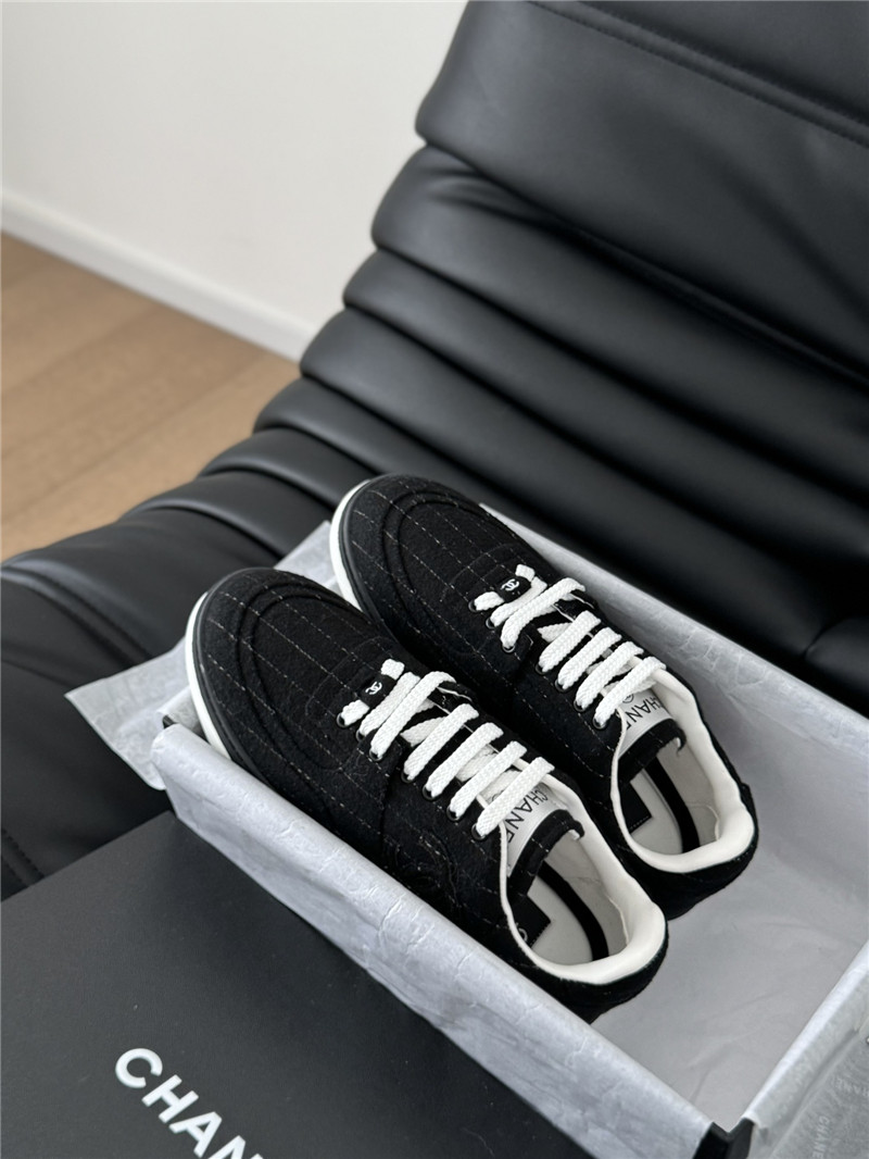 Ch**el black logo air force sneakers