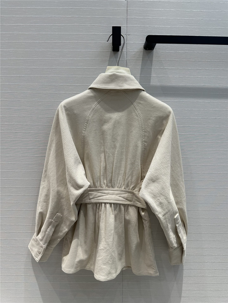 Vanitoo corduroy lace-up shirt replica clothing sites