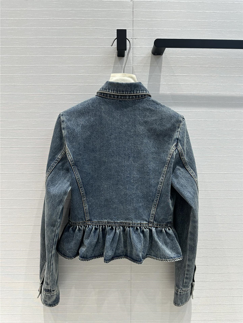 Ch**el denim jacket cheap replica designer clothes