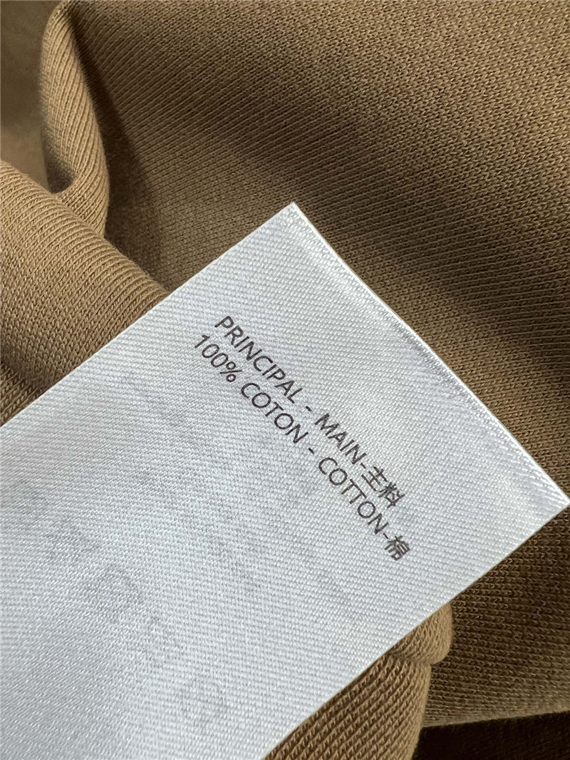 LV Embroidered Signature Sweatshirt Beige