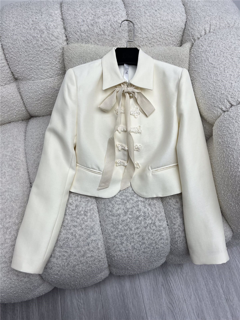 D10r bow button suit jacket replica clothes