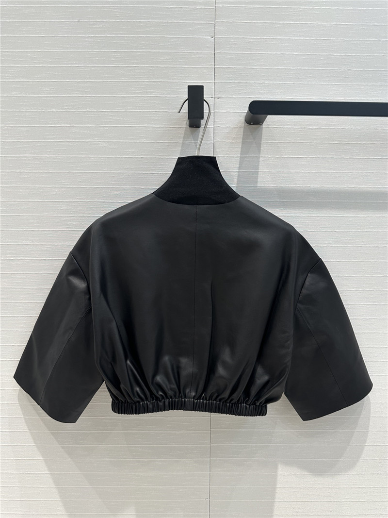 Pra*a leather jacket replica clothes