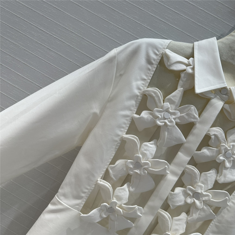 Va1e*ntin0 white shirt dress replica designer clothing websites