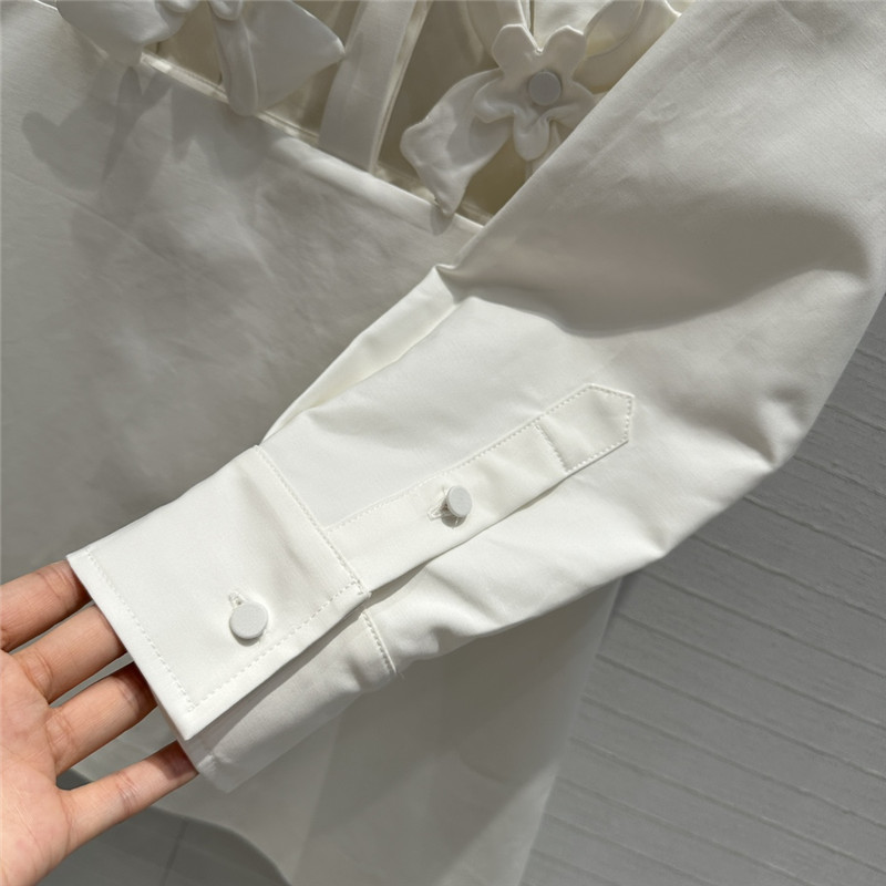 Va1e*ntin0 white shirt dress replica designer clothing websites