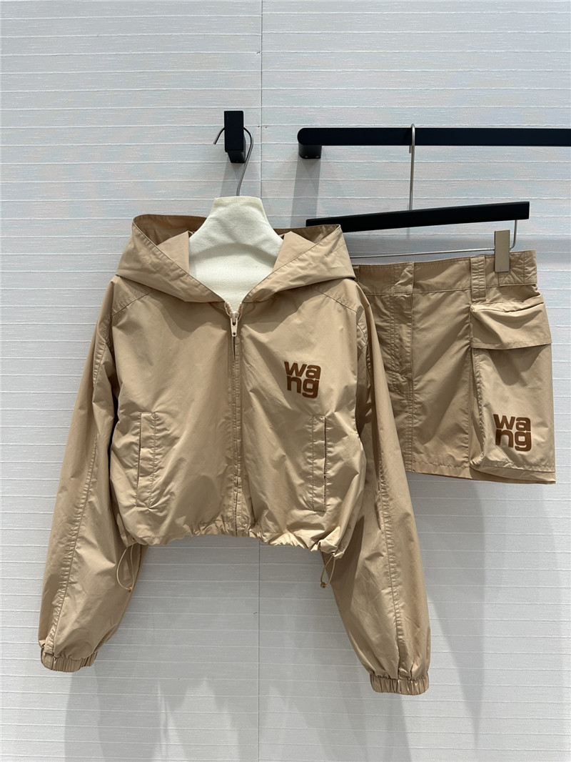 A1exa*der wang small jacket + low waist short skirt replica clothing