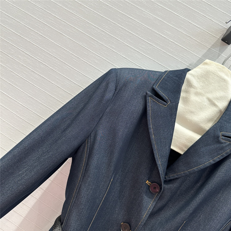 D10r denim suit jacket cheap replica designer clothes