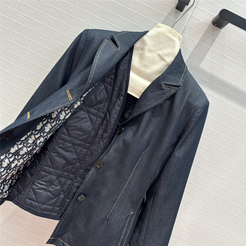D10r denim suit jacket cheap replica designer clothes