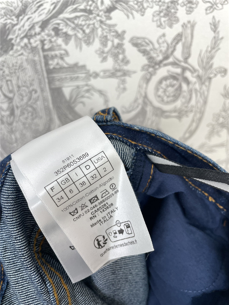 D10r gradient denim straight pants replica d&g clothing