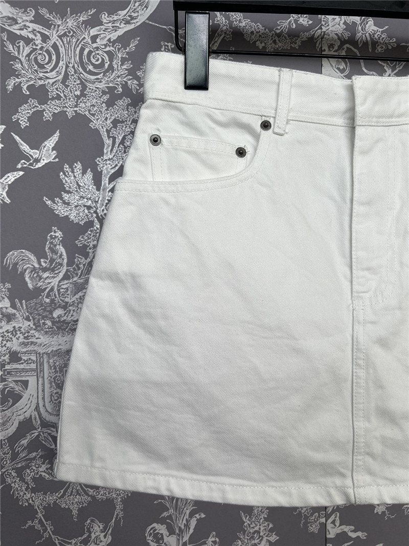 D10r straight denim skirt replica d&g clothing