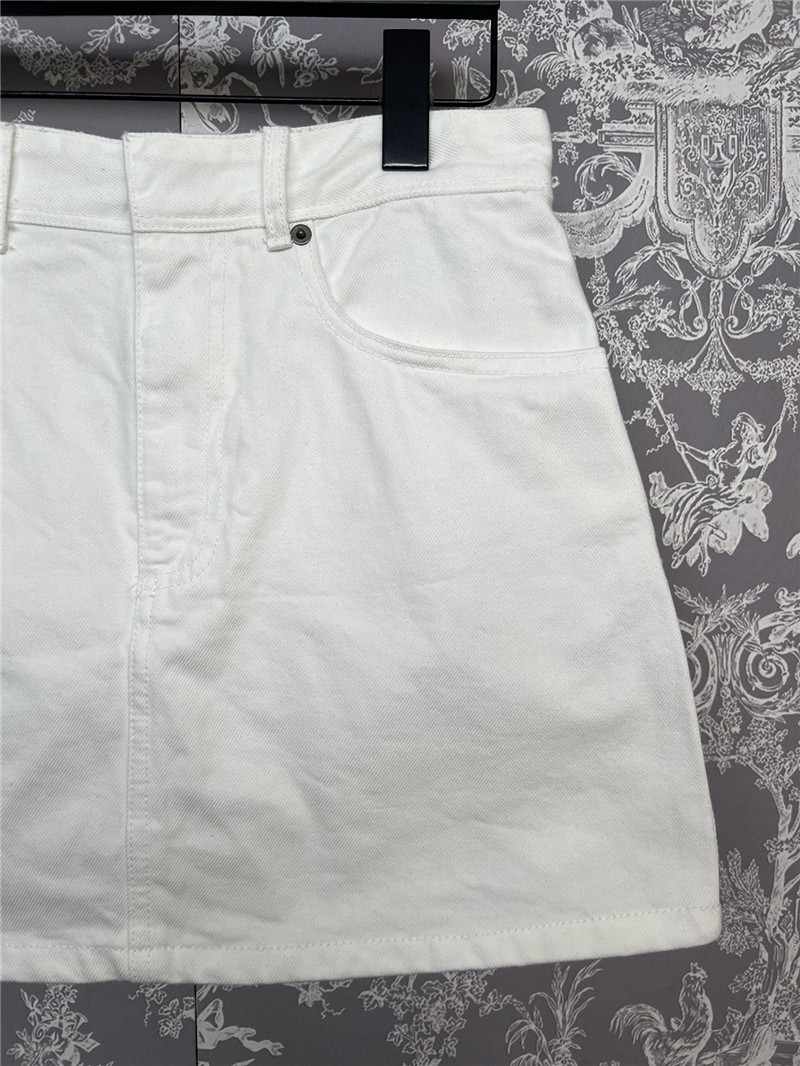 D10r straight denim skirt replica d&g clothing