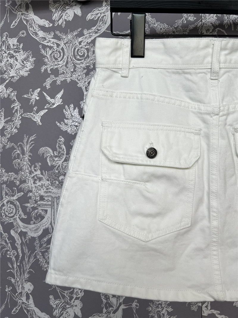 D10r straight denim skirt replica d&g clothing