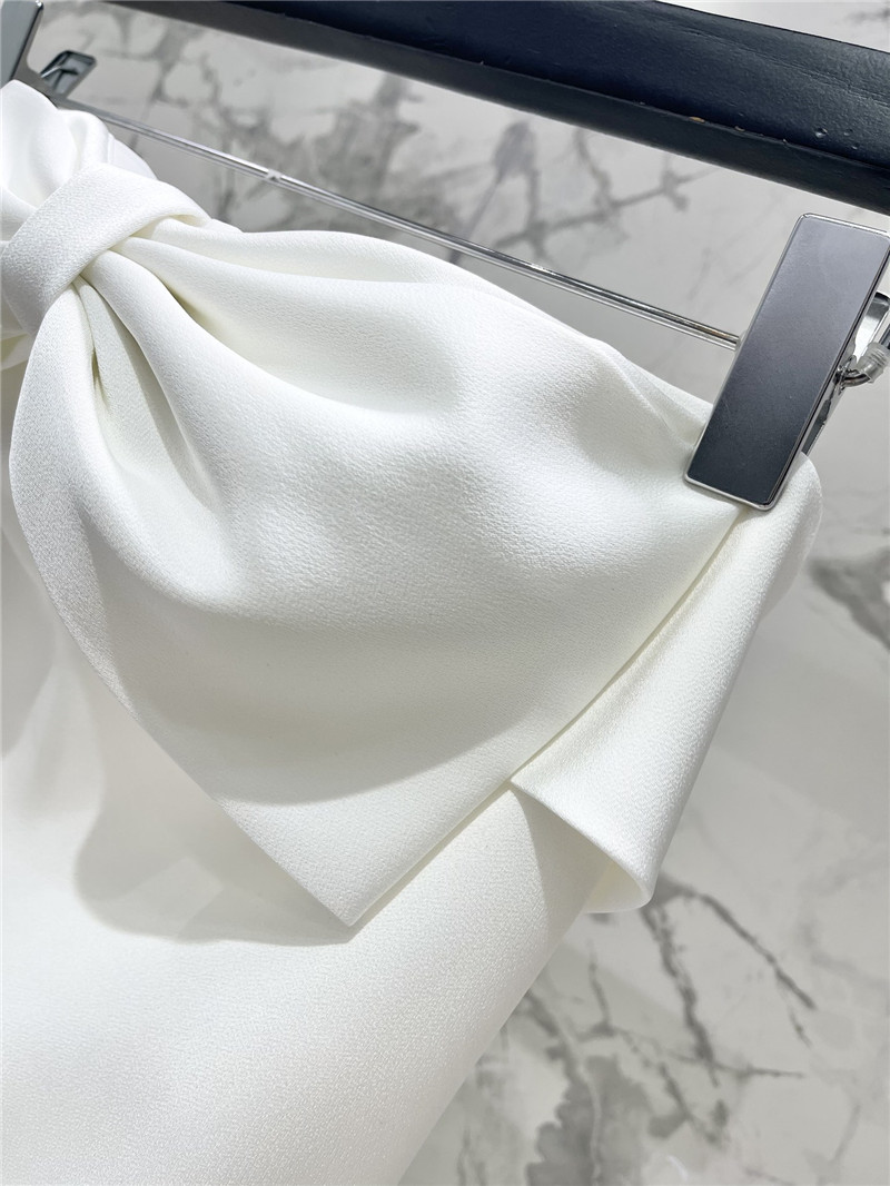 Y51 bow tube top dress replicas clothes